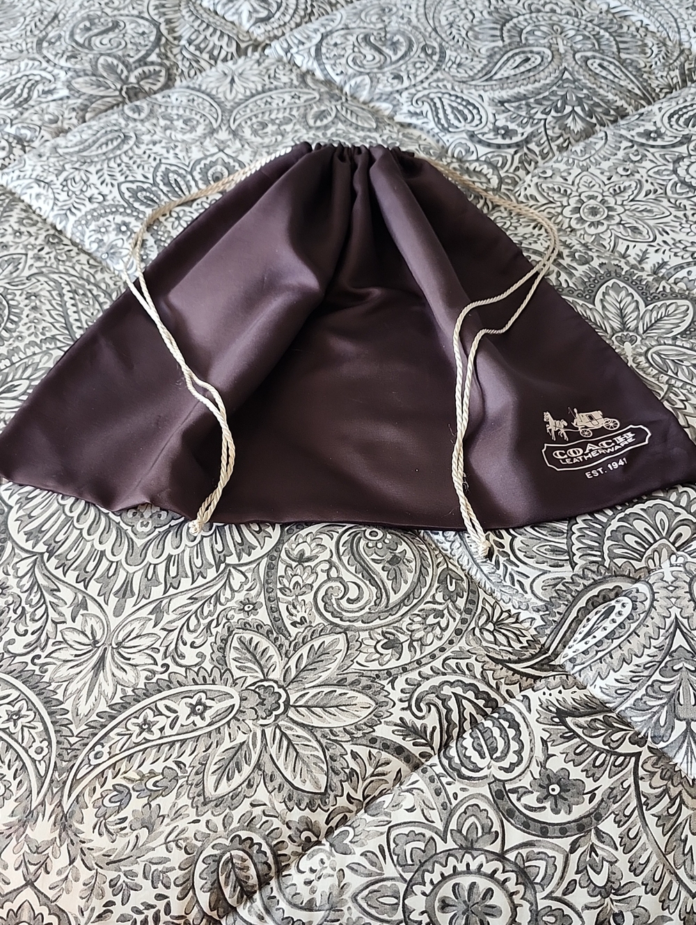 Coach Dust Bag